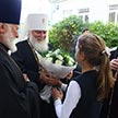 Божественная Литургия и торжественные мероприятия в храме сщмч. Петра, митр. Крутицкого, при Свято-Петровской школе