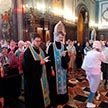 Молебен с акафистом в Храме Христа Спасителя
