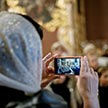 Детская Литургия и молебен на начало нового учебного года в Трапезном храме Свято-Троицкой Сергиевой Лавры