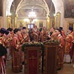 В день памяти святой великомученицы Екатерины митрополит Истринский Арсений совершил Божественную литургию в храме Положения Ризы Господней на Донской улице