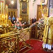 Божественная Литургия в храме Ризоположения Господня на Донской улице