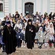 Детская Литургия и молебен на начало нового учебного года в Трапезном храме Свято-Троицкой Сергиевой Лавры