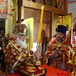 Божественная Литургия и торжественные мероприятия в храме сщмч. Петра, митр. Крутицкого, при Свято-Петровской школе