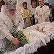 Божественная Литургия в храме Покрова Пресвятой Богородицы на Городне