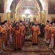 В день памяти святой великомученицы Екатерины митрополит Истринский Арсений совершил Божественную литургию в храме Положения Ризы Господней на Донской улице