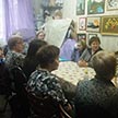 Встреча педагога-катехизатора храма Державной иконы Божией Матери в Чертанове с членами Общества инвалидов «Чертаново Северное»