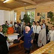 Поздравление с 100-летним (!) юбилеем старейшей прихожанки храма р. Б. Надежды