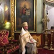 Празднование Рождества Христова в храме Положения Ризы Господней на Донской