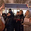 Годовщина установки креста в Аннино. Молебен