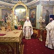 Празднование Рождества Христова в храме Положения Ризы Господней на Донской