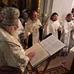 Божественная Литургия в храме Покрова Пресвятой Богородицы на Городне