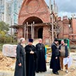 Митрополит Каширский Феогност, ознакомился с ходом строительства новых храмов Южного викариатства.