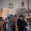 Годовщина установки креста в Аннино. Молебен