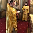 Празднование Рождества Христова в храме Положения Ризы Господней на Донской