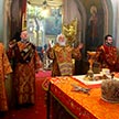 Божественная Литургия в храме Положения Ризы Господней на Донской в праздник святой великомученицы Екатерины