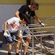 Приходской субботник 13 августа 2022 года в храме Живоначальной Троицы в Чертаново