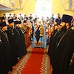 Божественная Литургия и торжественные мероприятия в храме сщмч. Петра, митр. Крутицкого, при Свято-Петровской школе