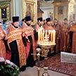 Всенощное бдение в храме Ризоположения