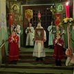 Пасхальная ночная Божественная Литургия в храме Ризоположения на Донской