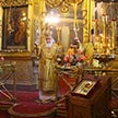 Божественная Литургия в храме Ризоположения Господня на Донской улице
