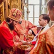 Епископ Бронницкий Фома возглавил Божественную литургию в храме Ризоположения на Донской в день престольного праздника