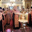 Всенощное бдение в храме Ризоположения