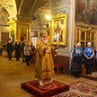 Божественная Литургия в храме Ризоположения Господня на Донской улице