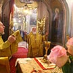 Божественная Литургия в храме Ризоположения Господня на Донской улице
