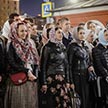 Молебен у мощей блаженной Матроны Московской