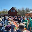 Великая Суббота на приходе храма Державной иконы Божией Матери в Чертаново