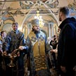 Детская Литургия и молебен на начало нового учебного года в Трапезном храме Свято-Троицкой Сергиевой Лавры
