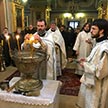 Крещение Господне в храме Положения Ризы Господней на Донской