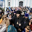 Детская Литургия и молебен на начало нового учебного года в Трапезном храме Свято-Троицкой Сергиевой Лавры