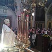 Престольный праздник в храме Положения Ризы Господней на Донской