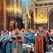 Молебен с акафистом в Храме Христа Спасителя