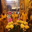 Завершилось пребывание ковчега с мощами святителя Спиридона Тримифунтского в пределах Русской Православной Церкви