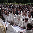 Божественная Литургия в храме Покрова Пресвятой Богородицы на Городне