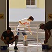 Приходской субботник 13 августа 2022 года в храме Живоначальной Троицы в Чертаново