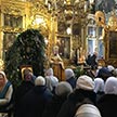 Празднование Рождества Христова в храме Положения Ризы Господней на Донской