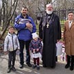 Пасхальное поздравление многодетных семей прихода