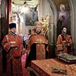 Всенощное бдение в храме Ризоположения