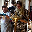 Уборка храма к Пасхе