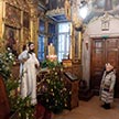 Навечерие Рождества Христова в храме Положения Ризы Господней состоялось торжественное богослужение