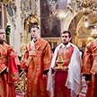 Епископ Бронницкий Фома возглавил Божественную литургию в храме Ризоположения на Донской в день престольного праздника