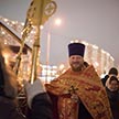 Годовщина установки креста в Аннино. Молебен