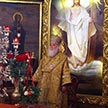Божественная Литургия в храме Ризоположения на Донской улице в день праздника положения честной ризы Господа нашего Иисуса Христа