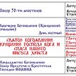 Расписание богослужений на январь