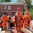 Престольный праздник в храме Положения Ризы Господней на Донской