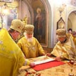 Божественная Литургия в храме Ризоположения Господня на Донской улице