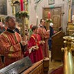 Пасхальная ночная Божественная Литургия в храме Ризоположения на Донской